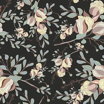 Artwork thumbnail, Cotton FLOWER by Rococodesigns