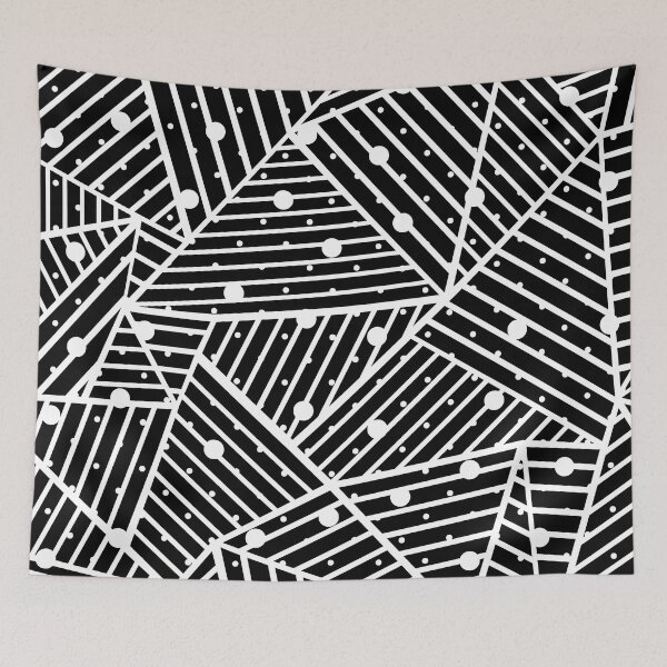 Item preview, Abstraction Spots Zoom Black designed and sold by ProjectM.