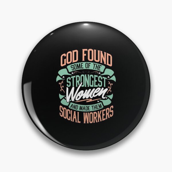 Artikelvorschau, Strong Woman Social Workers Profession Gift entworfen und verkauft von haselshirt.
