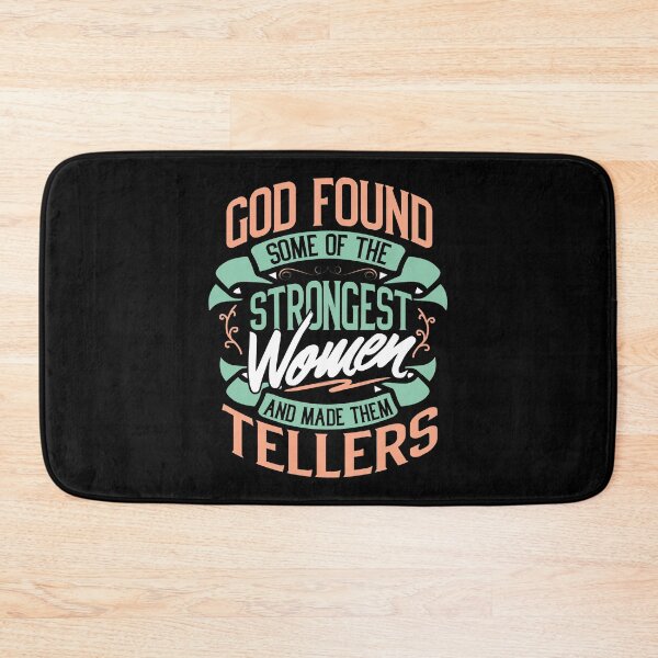 Item preview, Strong Woman Tellers Profession Gift designed and sold by haselshirt.