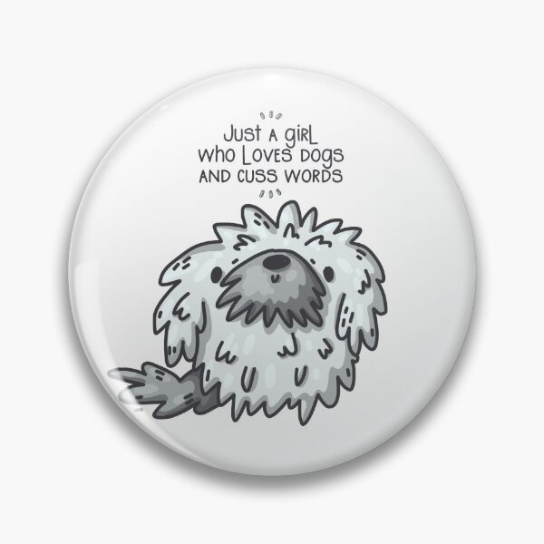 Item preview, Sweary Dog Lover Disclaimer designed and sold by prettyvocal.