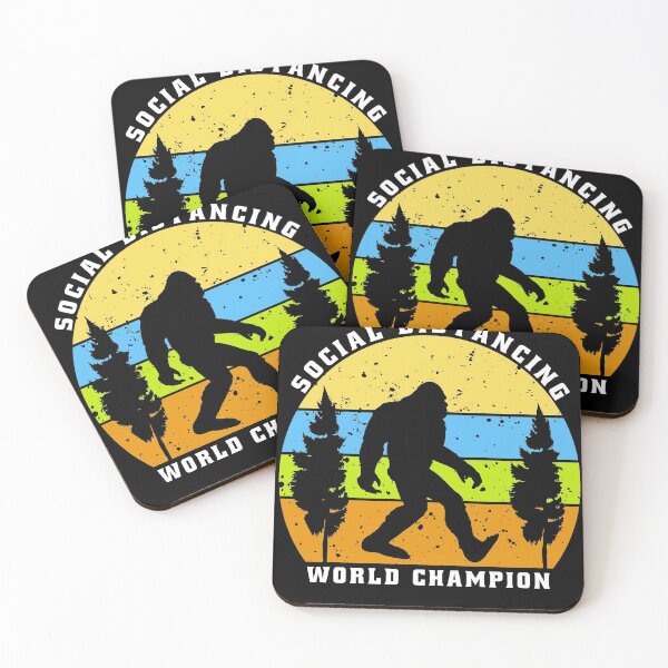 Item preview, Bigfoot Social Distancing world champion  designed and sold by osamamohamad.