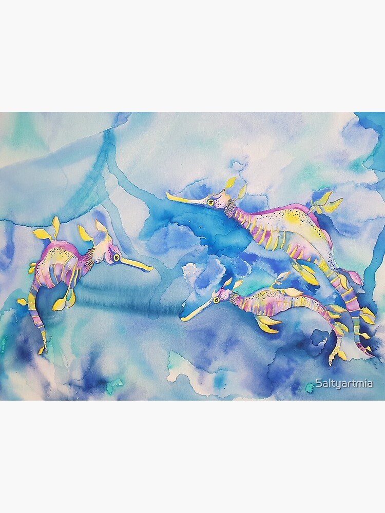"Candy Sea Dragons" Poster by Saltyartmia Redbubble