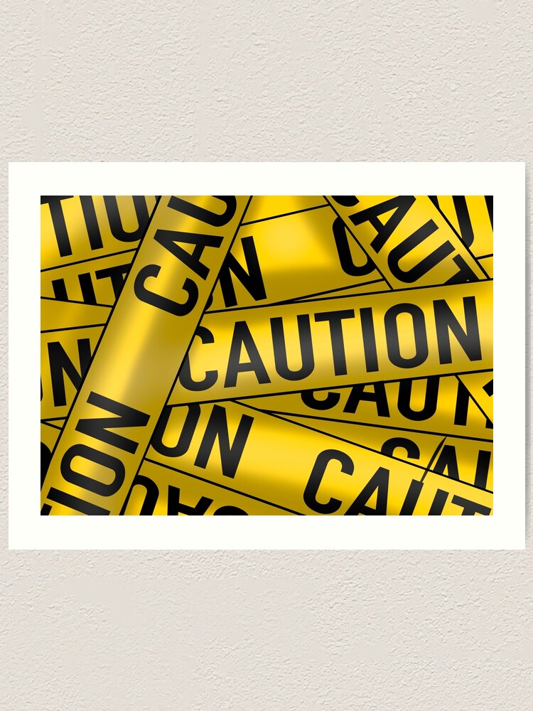 Caution Duct Tape/ Hazard Striped Duct Tape - Tape Depot