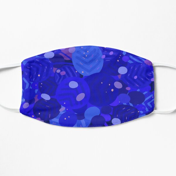 Blue Leaves Mask