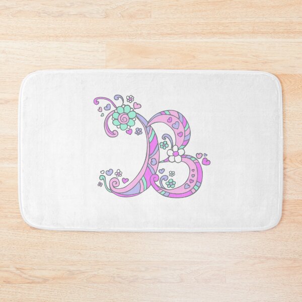 Item preview, The Letter B decorative doodle monogram designed and sold by Sarah Trett.