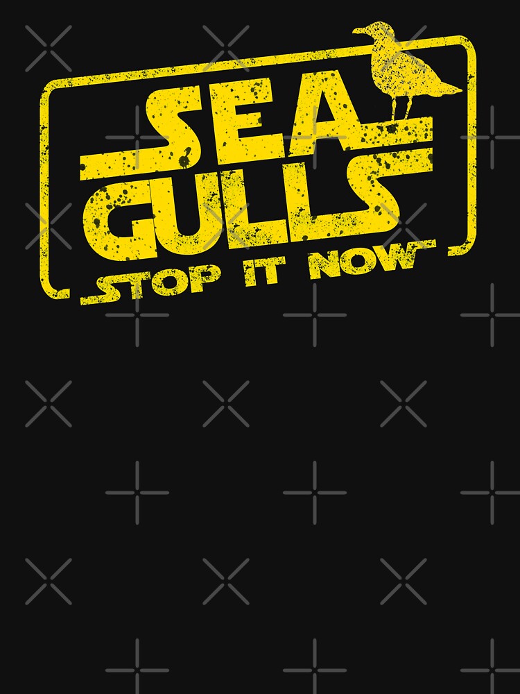 Thumbnail 7 of 7, Essential T-Shirt, Seagulls designed and sold by LeNew.