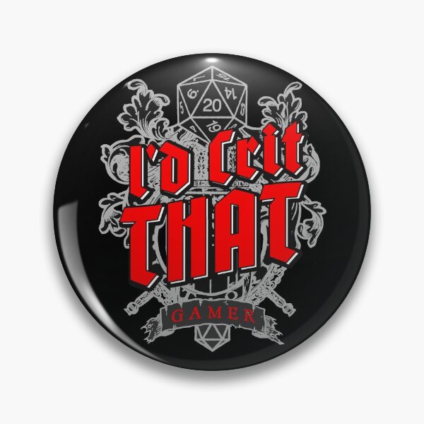Item preview, I'd Crit That 20 Sided Dice designed and sold by GrandeDuc.