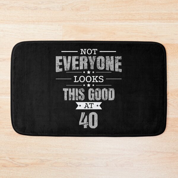 Item preview, 40th Birthday Gift Retro Fourty 40 Years Looks This Good Grey designed and sold by haselshirt.