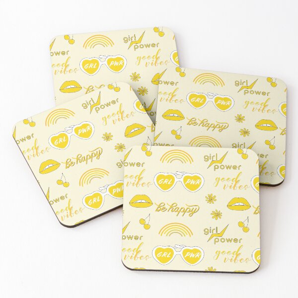 Item preview, Yellow Sticker Pack - collection for sticker set or any other product of hand drawn images and text. designed and sold by The-Goods.