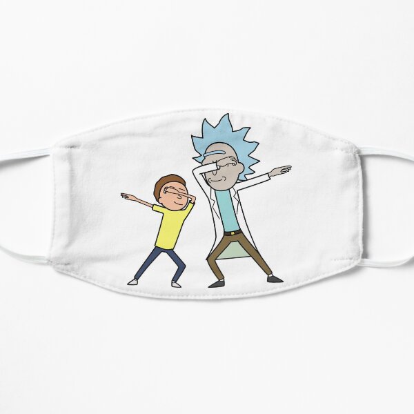 Dabbing Rick and Morty Mask