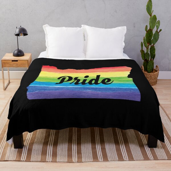 Item preview, Orgullo Gay Bandera Oregon Mes LGBT Lesbianas Bisexual designed and sold by Tee Kaboom!.