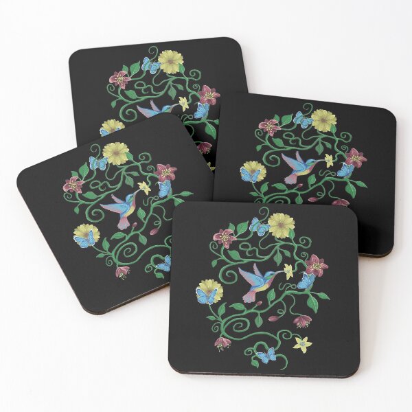 Item preview, Colibri y mariposas designed and sold by KIDEnia.