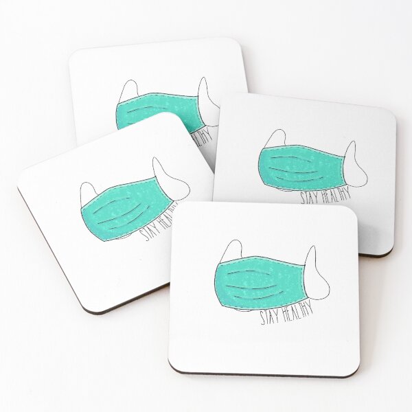 Item preview, Stay Healthy - Mask designed and sold by Grace Dorman.