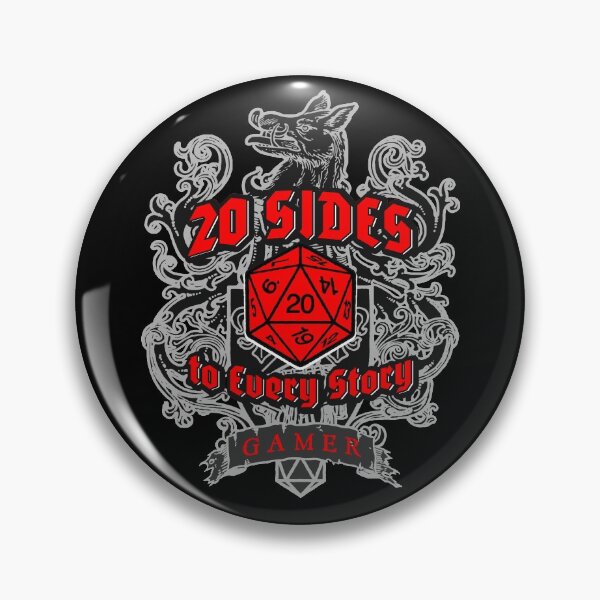 Item preview, 20 Sides to Every Story RPG Gamer Dice designed and sold by GrandeDuc.