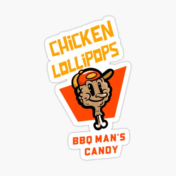 DON'T BE A CHICKEN LOLLIPOP Sticker for Sale by Princez21