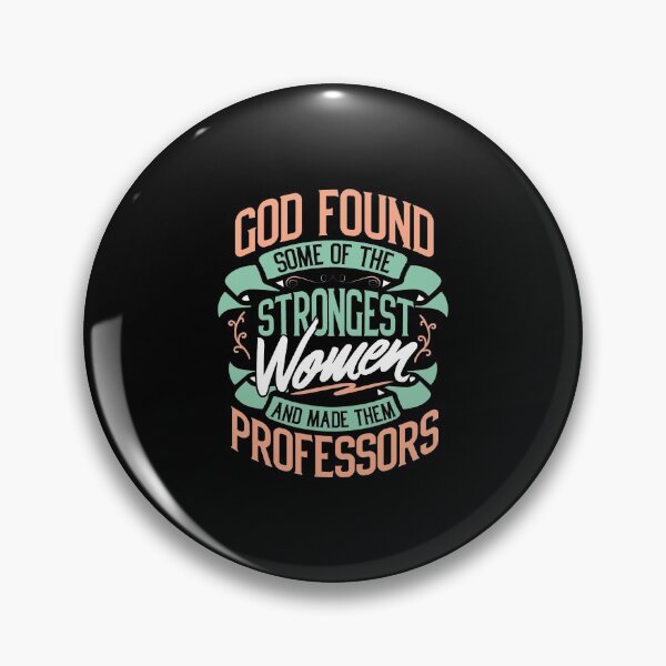 Artikelvorschau, Strong Woman Professors Profession Gift  entworfen und verkauft von haselshirt.