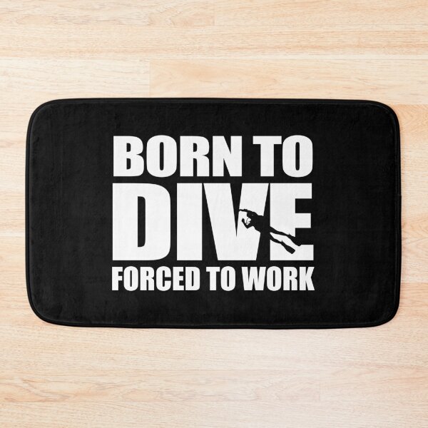 Item preview, Born To Dive Forced To Work Diving Gift Idea designed and sold by haselshirt.