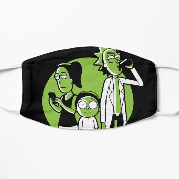 Rick, Morty, and Summer - Rick and Morty Art Mask