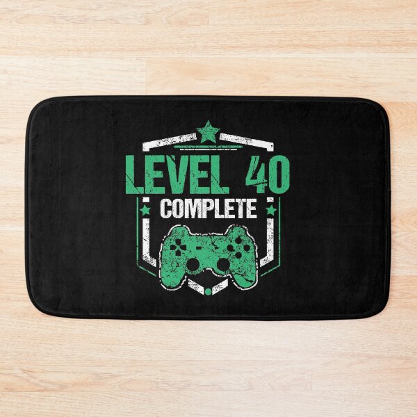 Item preview, Gamer Shirt Level 40 Complete Gaming Birthday Gift Tee designed and sold by haselshirt.