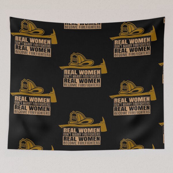 Item preview, Female Fire Fighting Quotes Women Firefighters design designed and sold by grant4king.