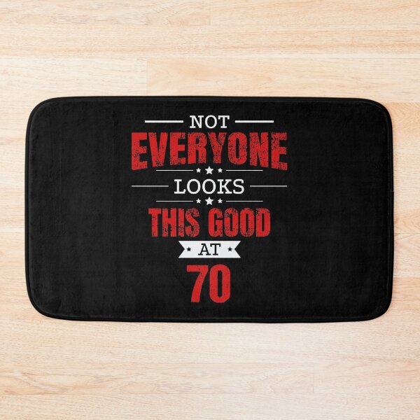 Item preview, 70th Birthday Gift Retro Seventy 70 Years Looks This Good Red designed and sold by haselshirt.