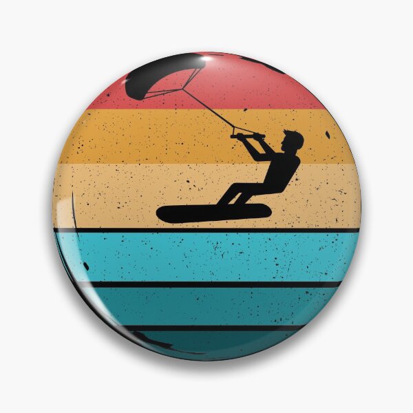 Item preview, Kiteboarding colorful kitesurfing water sport gift designed and sold by redshirtz.