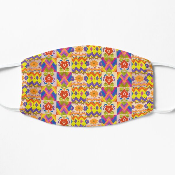 Decorative Ikat Pattern Mask