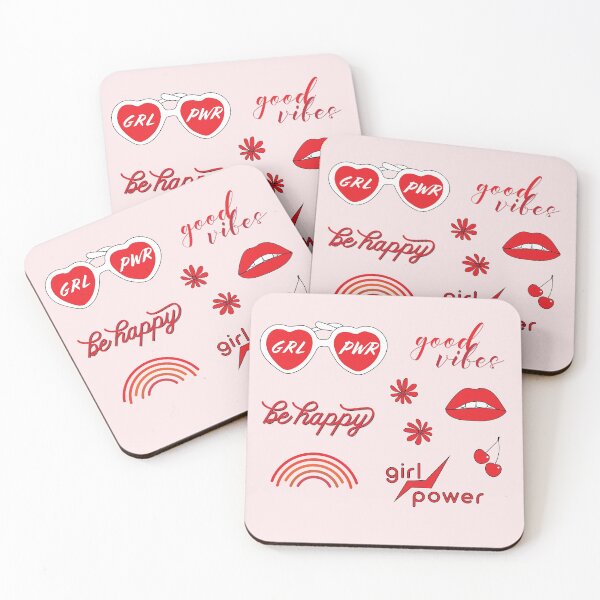 Item preview, Red Sticker Pack - collection for sticker set or any other product of hand drawn images and text. designed and sold by The-Goods.