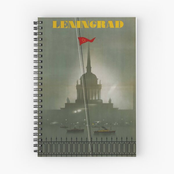 Artikelvorschau, Leningrad vintage travel poster entworfen und verkauft von stickart-marek.