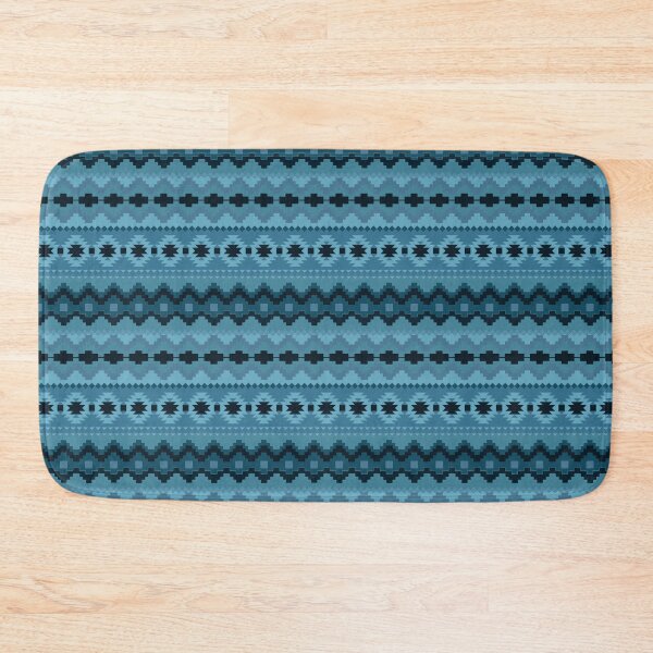 Item preview, Aztec Geometric in Aqua designed and sold by KPcaptures.