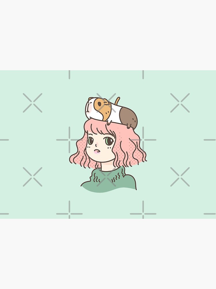Guinea pig lady by Miri-Noristudio