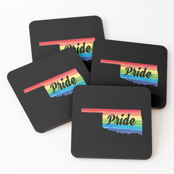 Item preview, Gay Pride Flag Oklahoma LGBT Month Lesbian Bisexual designed and sold by Tee Kaboom!.