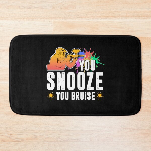 Item preview, You snooze paintball splash of color sports gift designed and sold by redshirtz.