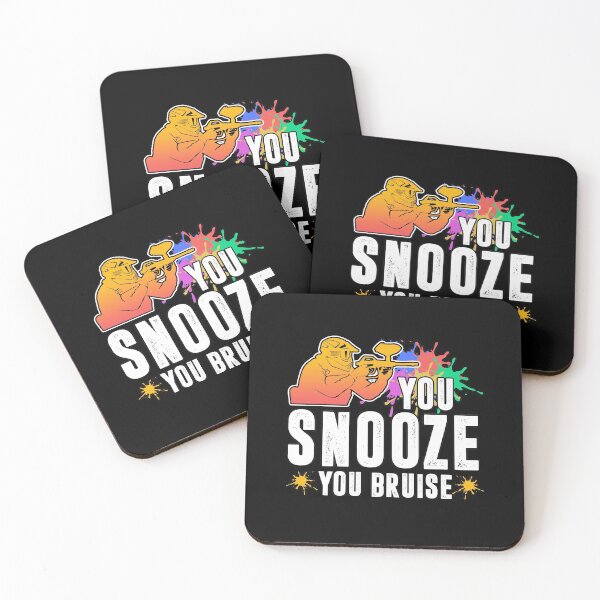 Item preview, You snooze paintball splash of color sports gift designed and sold by redshirtz.