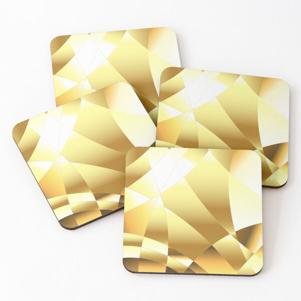 Item preview, Golden Polygonal Background designed and sold by Blackmoon9.