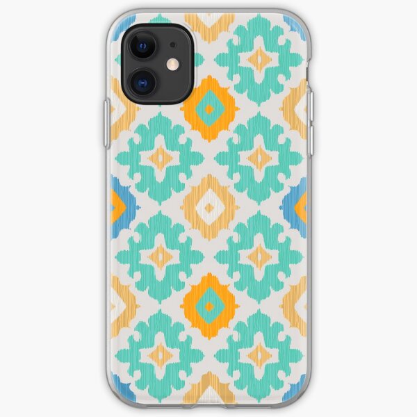 Diamond Ikat Pattern iPhone Soft Case