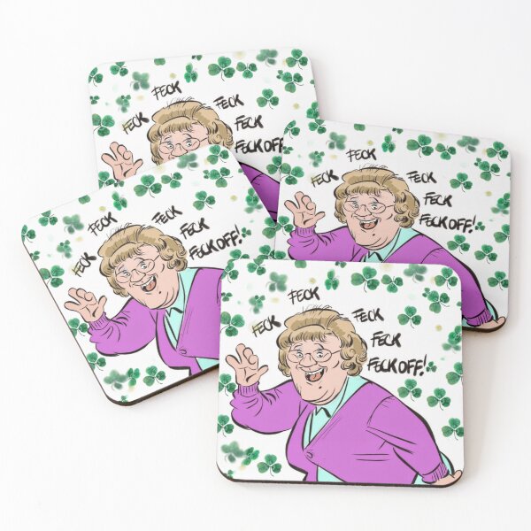Item preview, Mrs Brown's Feck off  designed and sold by Katierox.