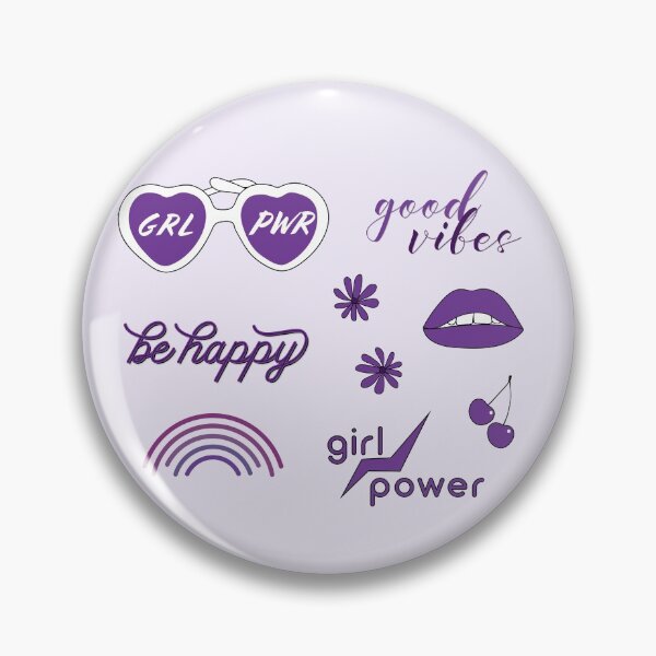 Artikelvorschau, Bright Purple Sticker Pack - Sammlung von Aufklebern oder anderen handgezeichneten Bildern und Texten. entworfen und verkauft von The-Goods.