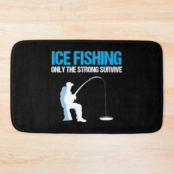 Item preview, Survive Ice Fishing Winter Ice Hole Freezing Holiday Gift designed and sold by haselshirt.