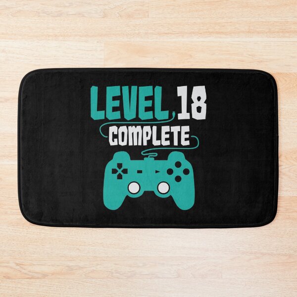 Item preview, Gamer Shirt Level 18 Complete Gaming Birthday Gift Tee designed and sold by haselshirt.