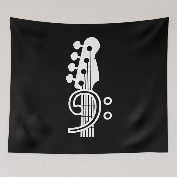 Item preview, Clef bass guitar designed and sold by bestshirtdesign.
