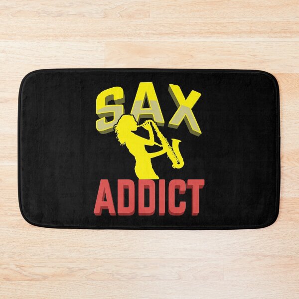 Item preview, Sax Addict Saxophone Jazz Music Player Gift Idea designed and sold by haselshirt.