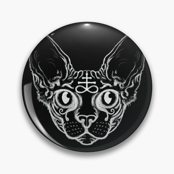 Item preview, Sphinx black cat designed and sold by ShayneoftheDead.