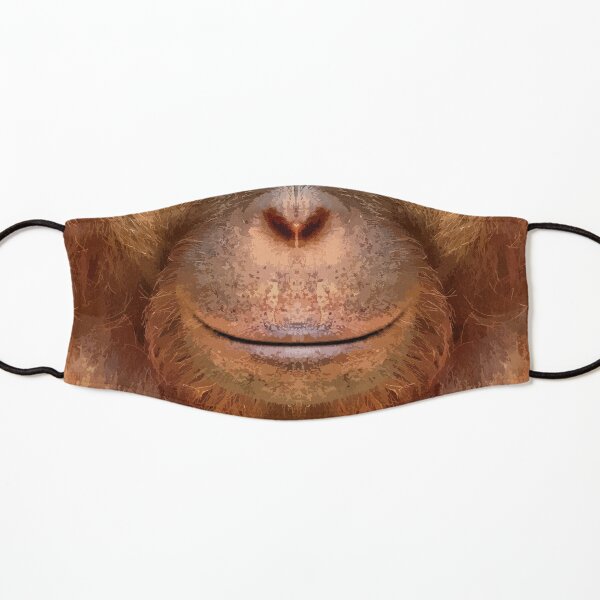 Orangutan Face Kids Mask