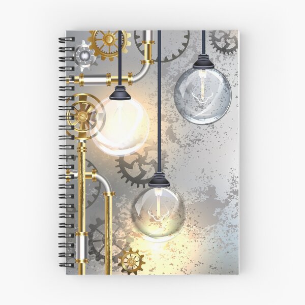 Item preview, Industrial Background with Manometer and Electric Lamp designed and sold by Blackmoon9.