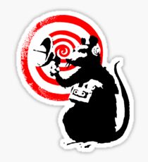 Banksy - Radar Rat Sticker