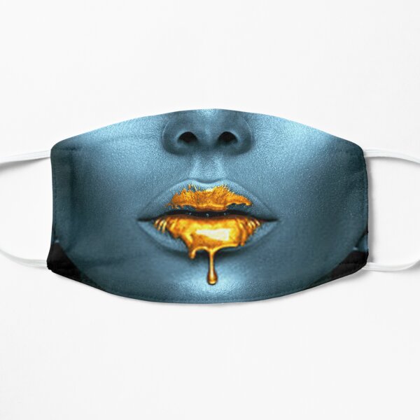 Copy of Cloth Face Mask Gold 3D Lips Mask