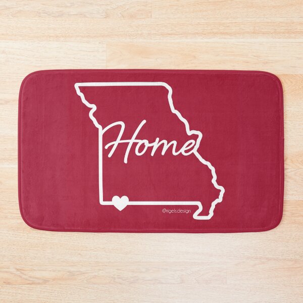 Item preview, Missouri- Home is Where The Heart Is (red) designed and sold by Rigel Bergonio.