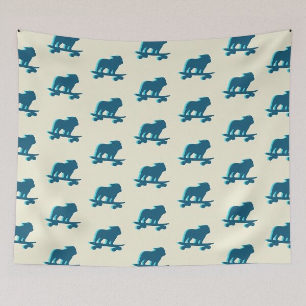 Item preview, Skateboarding Bulldog designed and sold by Jenn Inashvili.